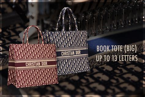 abc dior book tote replica|Dior abcdior personalisation.